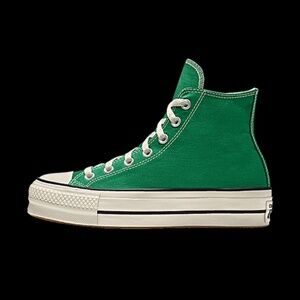 Converse Platform Hightop in Green
